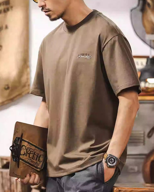 Retro Cool Antibacterial Suede Tee P1288