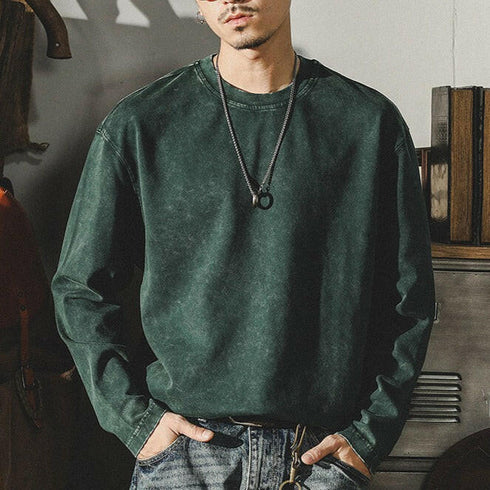 Vintage Designed Long Sleeve T-Shirt P0312