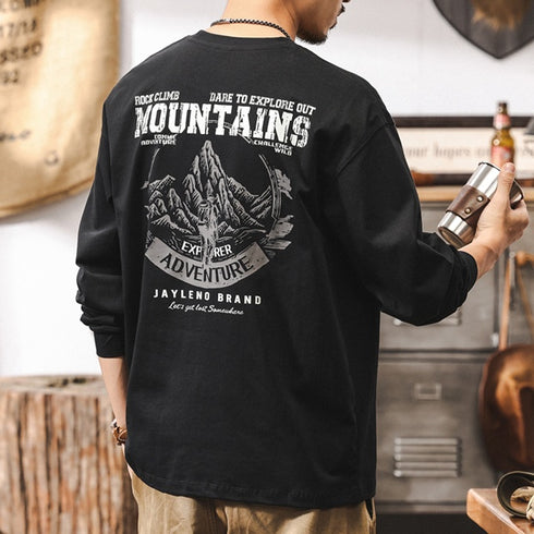 Loose Long Sleeve T-shirt P1234