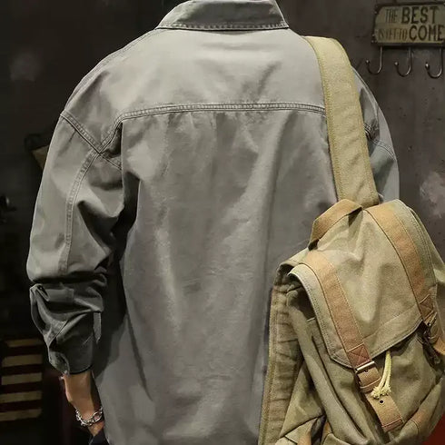 【OUTLET/即納】American Retro Handsome Hunting Jacket P1070