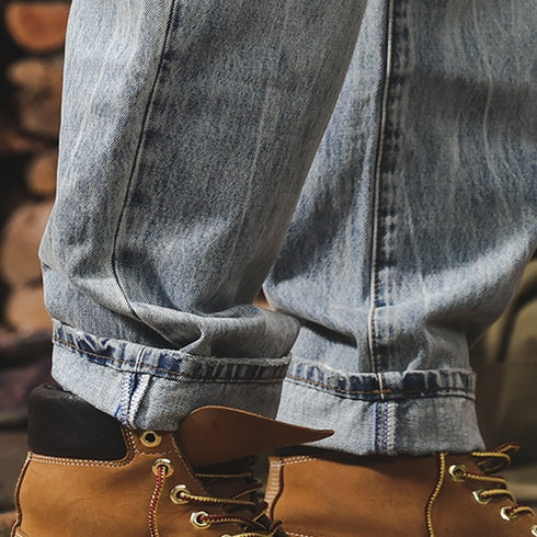 Loose Straight Pants P1230