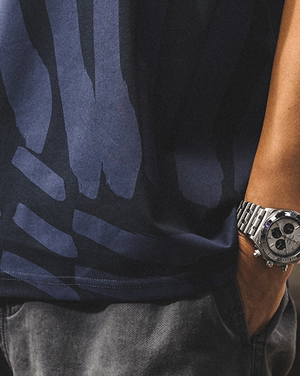 Abstract Pattern Short Sleeve T-Shirt P1407