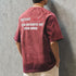 ピグメントウォッシュバックプリント半袖Tシャツ P2044