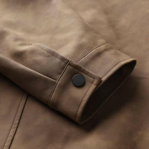 Classic Retro Biker PU Jacket P0642