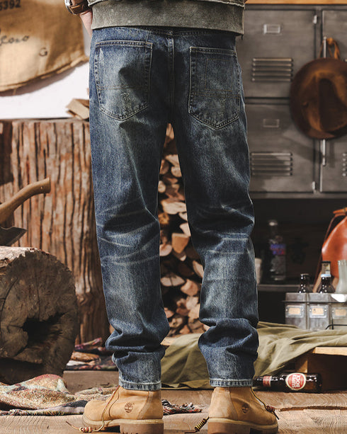 Vintage American Loose Clicker Jeans P1279