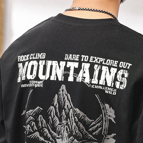 Loose Long Sleeve T-shirt P1234