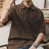 American Retro Polo Shirt Short-sleeved P0925