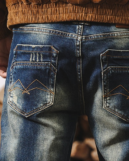 American Vintage High-End Straight Jeans P1283