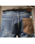 Vintage Patch Pocket Denim Jeans P0289