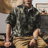 Loose Camouflage Casual Half-sleeved Polo Shirt P0950