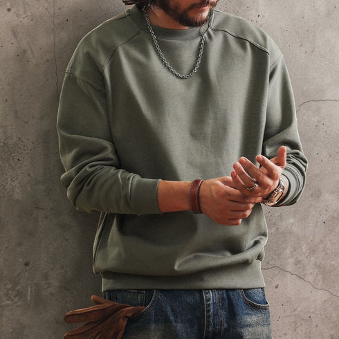 【OUTLET/即納】バックエンボスロゴスウェット P2007