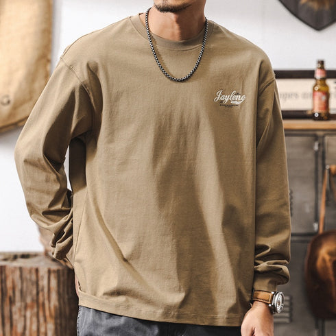 American Retro Long Sleeve T-shirt P1247