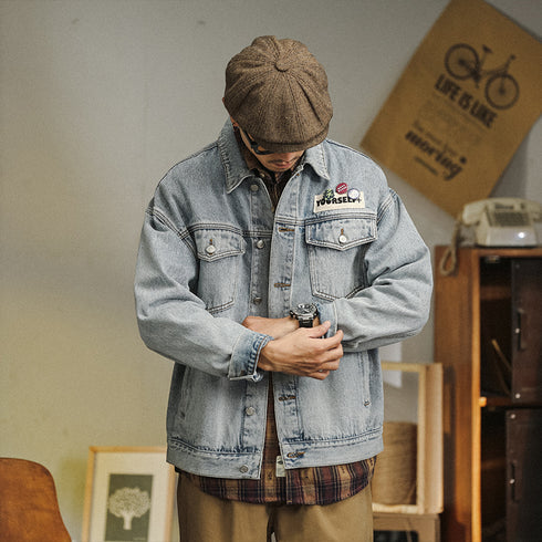 American Classic Light Blue Denim Jacket P0883