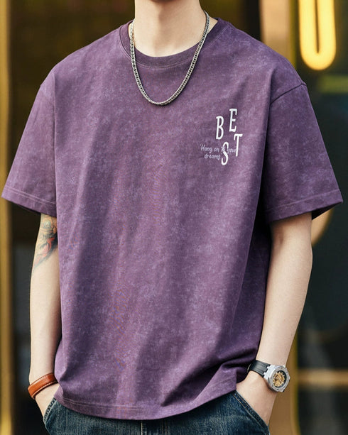 Graphic Art Back Print T-Shirt P1331