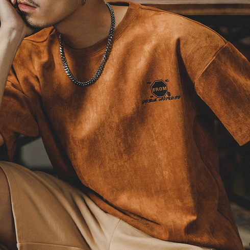 【OUTLET/即納】フェードバックプリント半袖Tシャツ P0919
