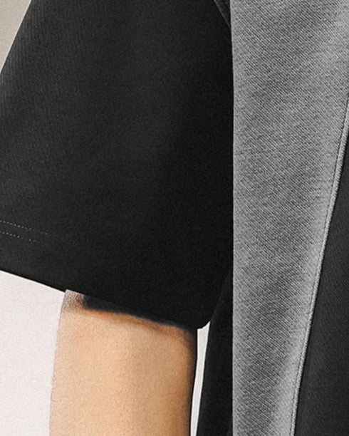 Tone Balanced Two Tone Pocket Short Sleeve T-shirt P1431