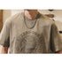 エンボスグラフィックネイティブモチーフTシャツ P2000