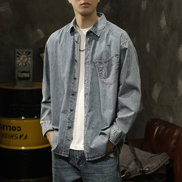 Denim Jacket Oversize Shirt P1028