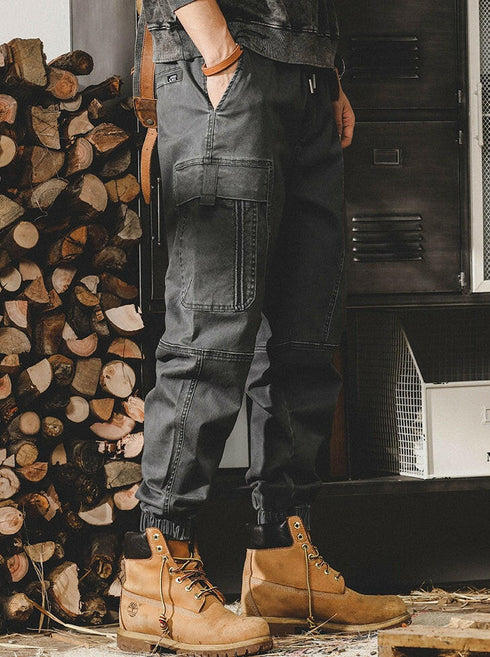 【OUTLET/即納】Loose Straight Casual Pants Men's P0717