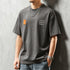 スクエアパッチプリント半袖Tシャツ P2163
