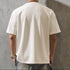 ラウンドネックドロップショルダー半袖Tシャツ P2083