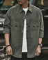 Retro Japanese Workwear Oversized Shirt P1333