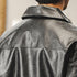 Motorcycle Style Leather Jacket P1218