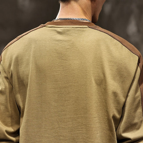 Round Neck Long sleeve T-shirt P1039