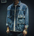 Vintage Wash Denim Jacket P0715