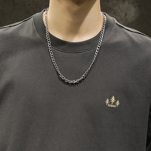 Round Neck Long-sleeved T-shirt P1036