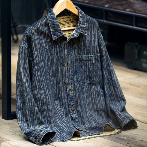 Denim Shirt Long sleeve P1047
