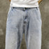 Wide-leg Jeans Straight Loose P1012