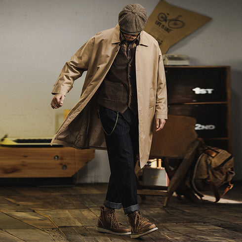 American Retro Windbreaker Jacket P0816