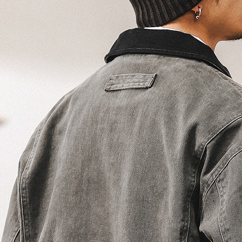 Classic Distressed Jacket P1229