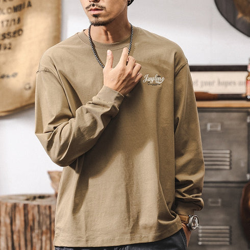 Casual Thick Long Sleeve T-shirt P1255