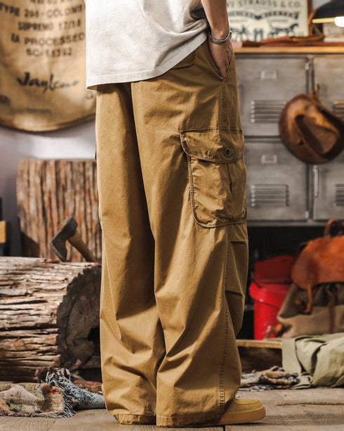 Merad Retro Loose Fit Work Pants P1296