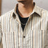 Striped Loose Casual Shirt P1216