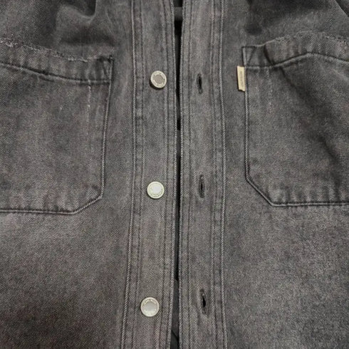 Loose Casual Denim Shirt P1050