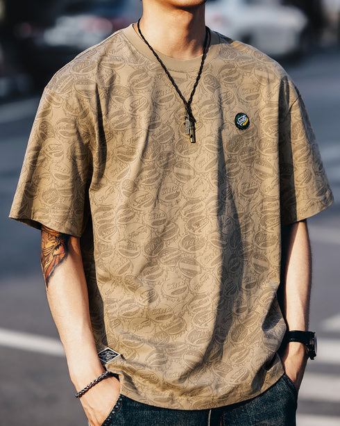 All Over Print Pop Design Short Sleeve T-Shirt P1353