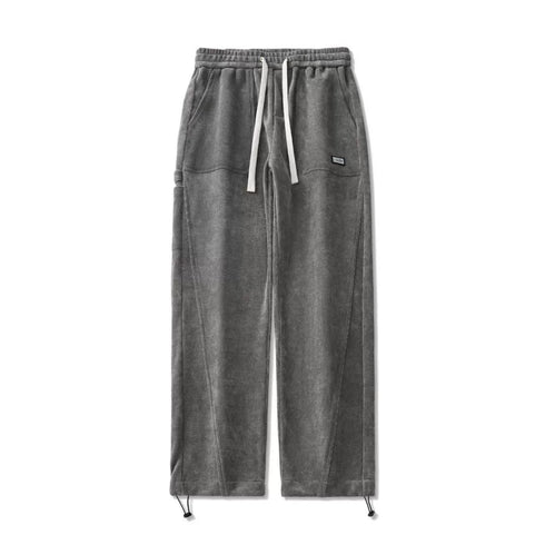 【OUTLET/即納】リブテクスチャーソフトパンツ P0544