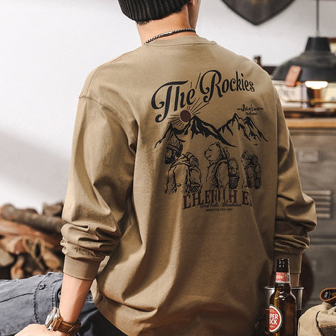 Casual Long Sleeve T-shirt P1253