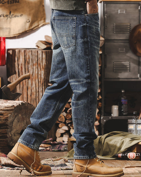 Vintage American Loose Clicker Jeans P1279