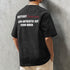 ピグメントウォッシュバックプリント半袖Tシャツ P2044