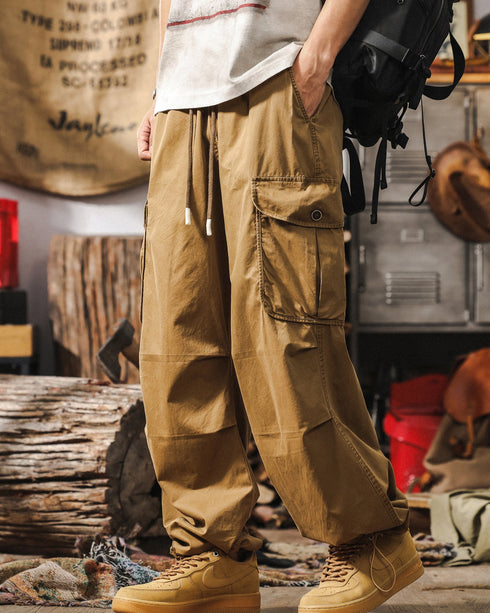 Merad Retro Loose Fit Work Pants P1296