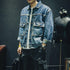 Vintage Wash Denim Jacket P0715