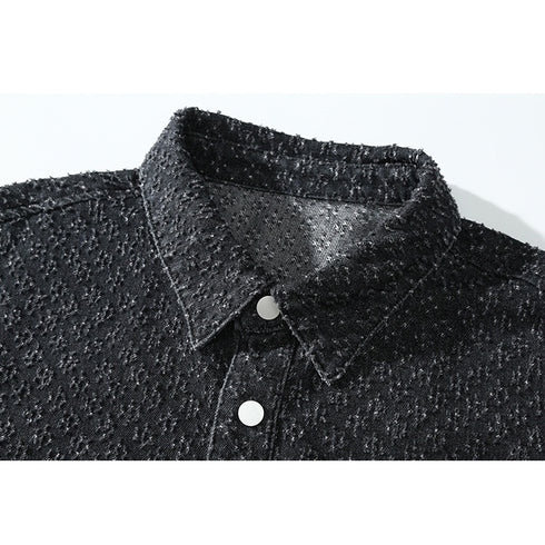 Vintage Nep Tweed Shirt P1904