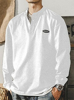 Men's Long-sleeved POLO Shirt P0724