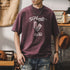 Loose Tops Retro Washed T-shirt P1002