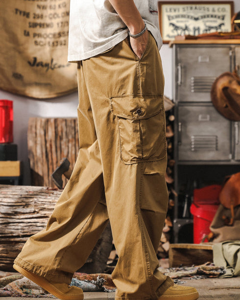 Merad Retro Loose Fit Work Pants P1296