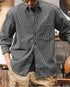 Retro Striped Casual Shirt P1276